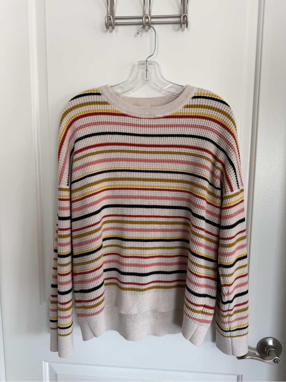 REI Striped Crewneck Sweater